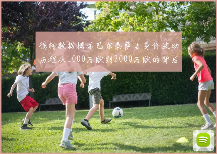 德转数据揭示巴尔泰萨吉身价波动历程从1000万欧到2000万欧的背后故事